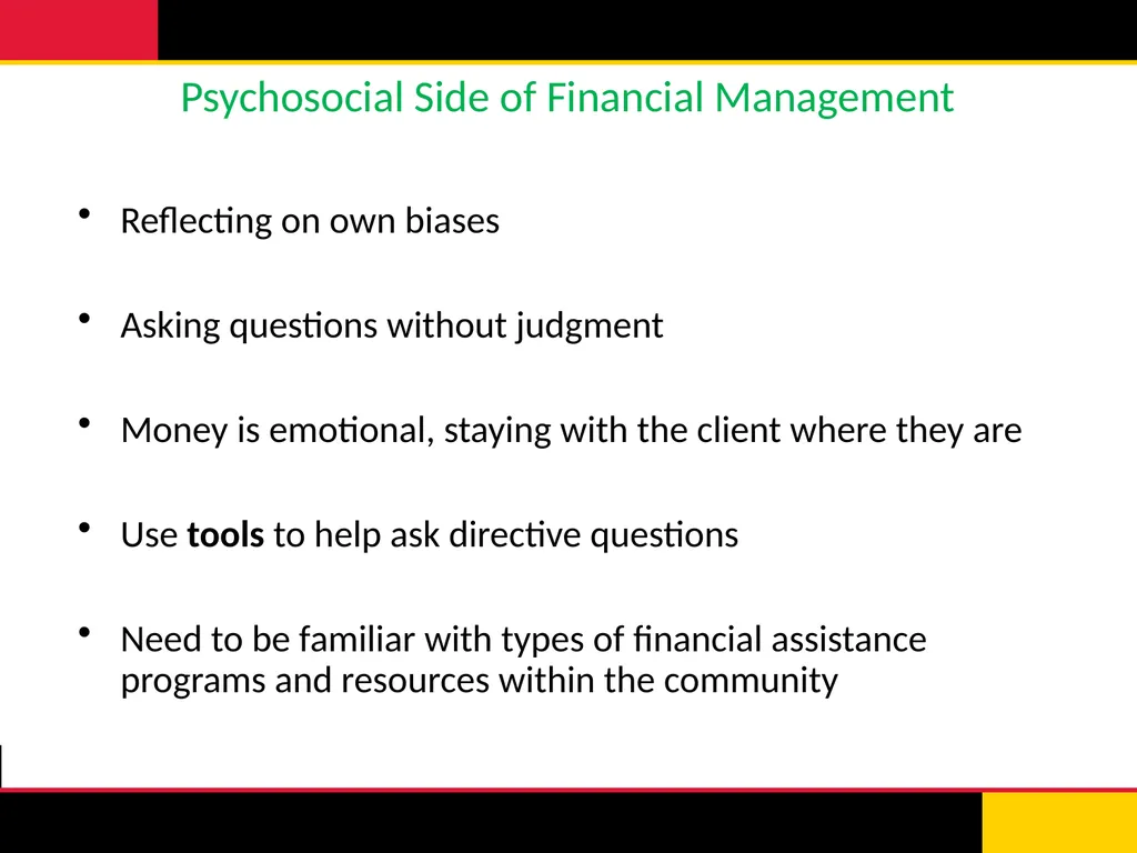 Training Human Service Providers to Address the - slide 11 of 30
