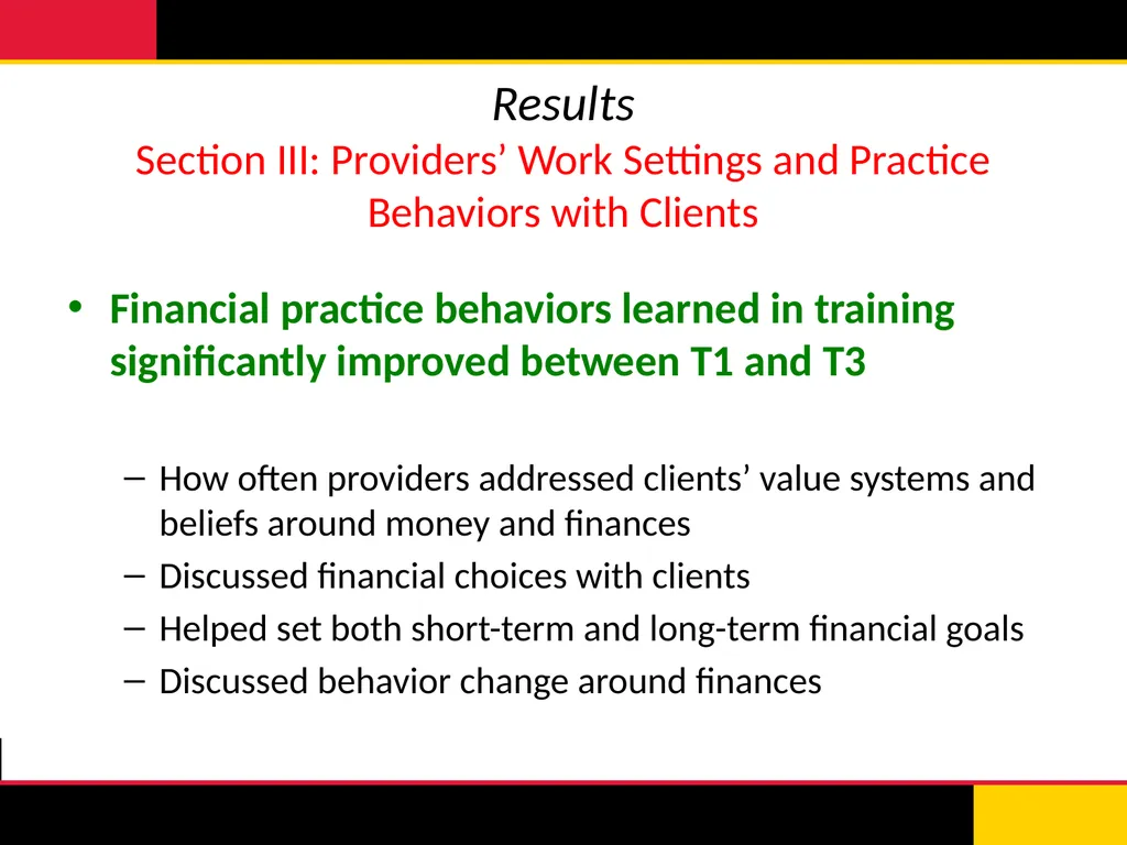 Training Human Service Providers to Address the - slide 21 of 30