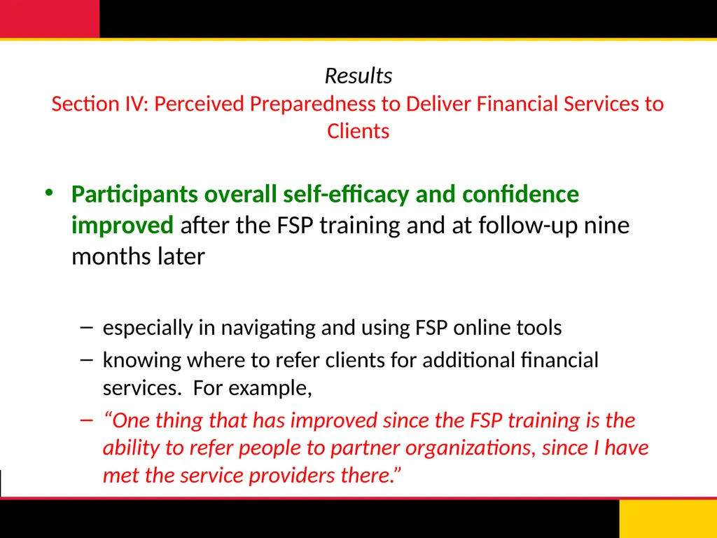 Training Human Service Providers to Address the - slide 23 of 30