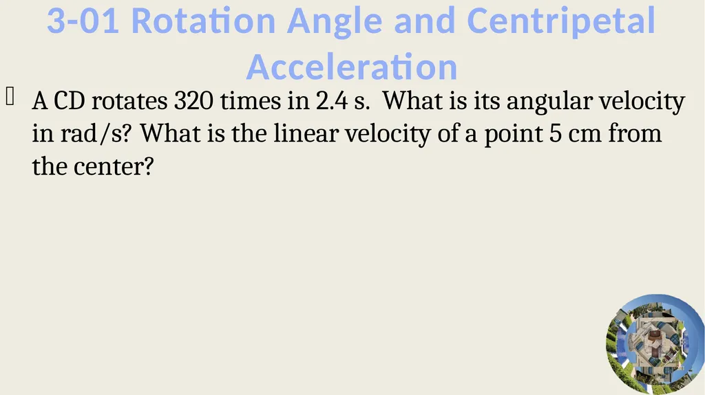 Uniform Circular Motion and Torque Physics Unit 3 - slide 8 of 43