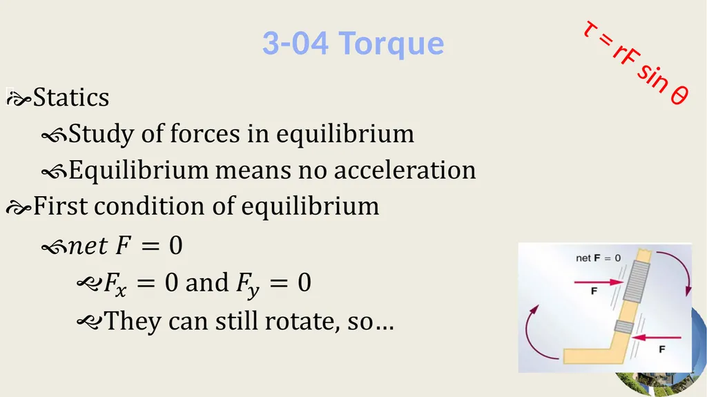 Uniform Circular Motion and Torque Physics Unit 3 - slide 33 of 43