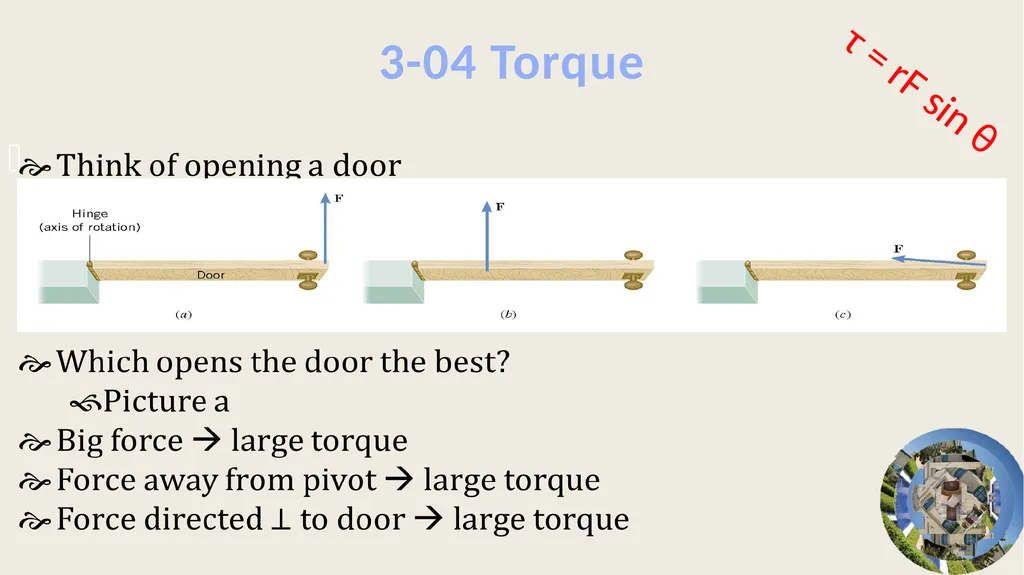 Uniform Circular Motion and Torque Physics Unit 3 - slide 34 of 43