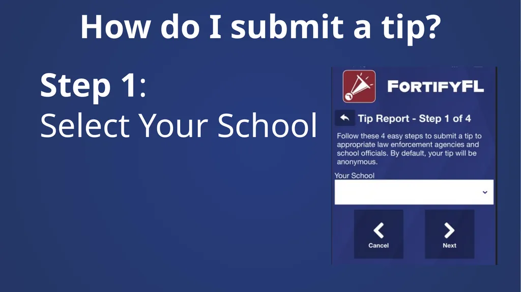 Anonymous Reporting App You Should Know: There is - slide 9 of 14