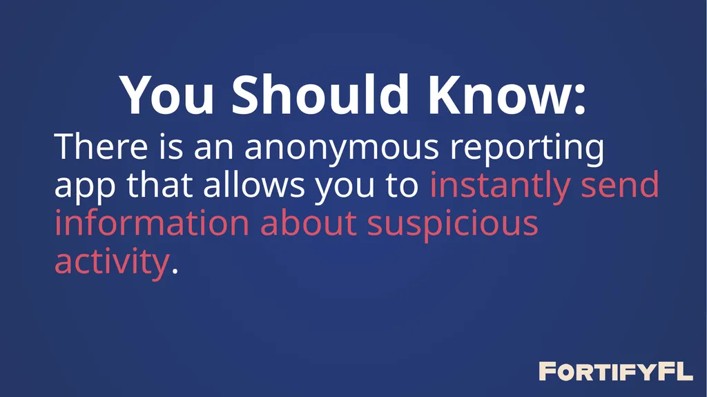 Anonymous Reporting App You Should Know: There is - slide 2 of 14