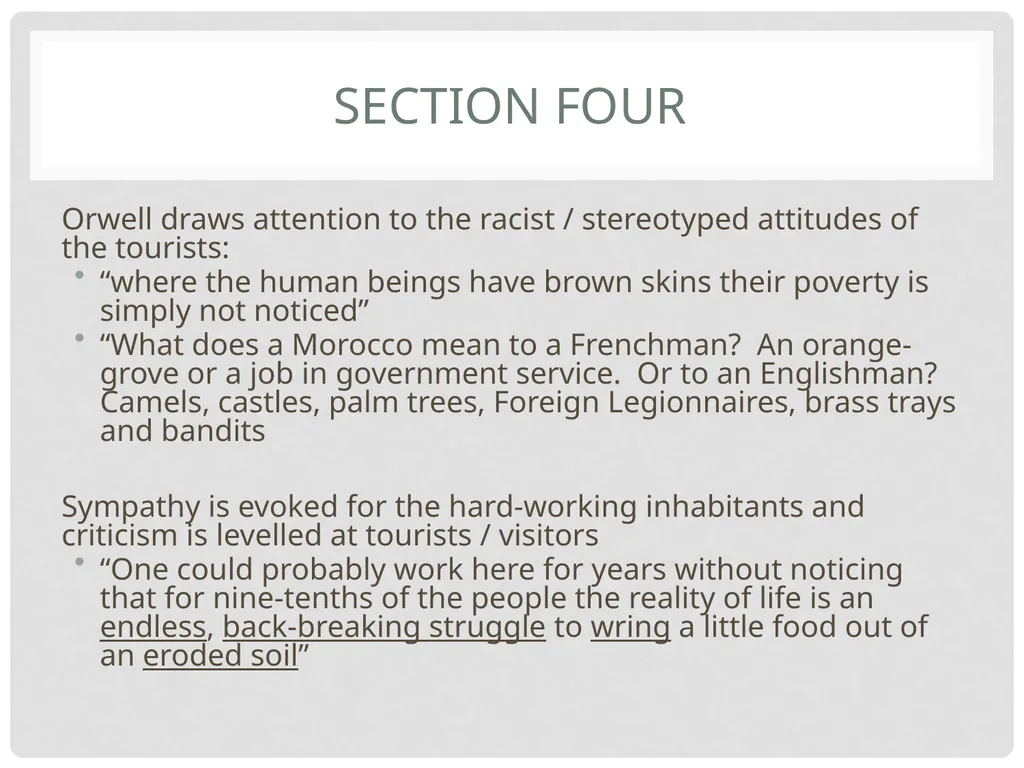 George Orwell Marrakech Prior Knowledge Discuss - slide 27 of 40