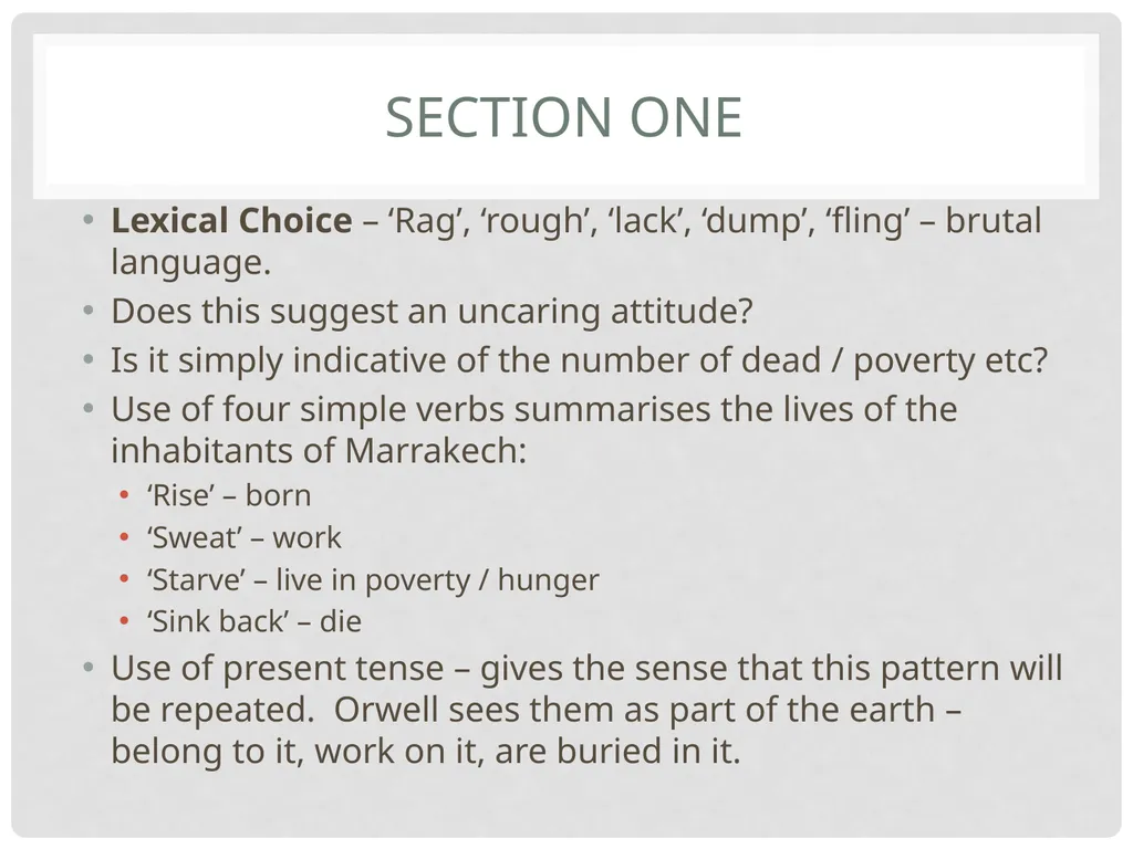 George Orwell Marrakech Prior Knowledge Discuss - slide 10 of 40
