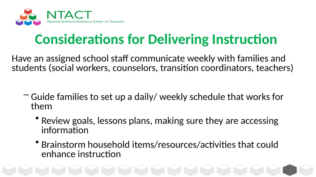 IEP Development and Implementation Considerations - slide 6 of 61