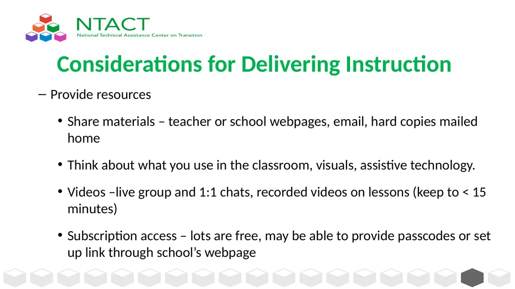 IEP Development and Implementation Considerations - slide 7 of 61