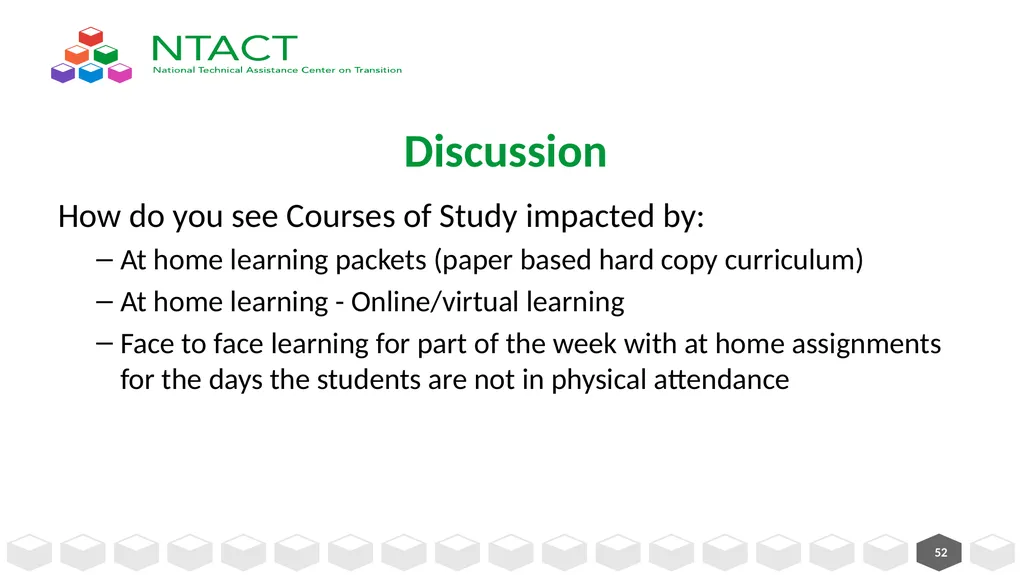 IEP Development and Implementation Considerations - slide 52 of 61