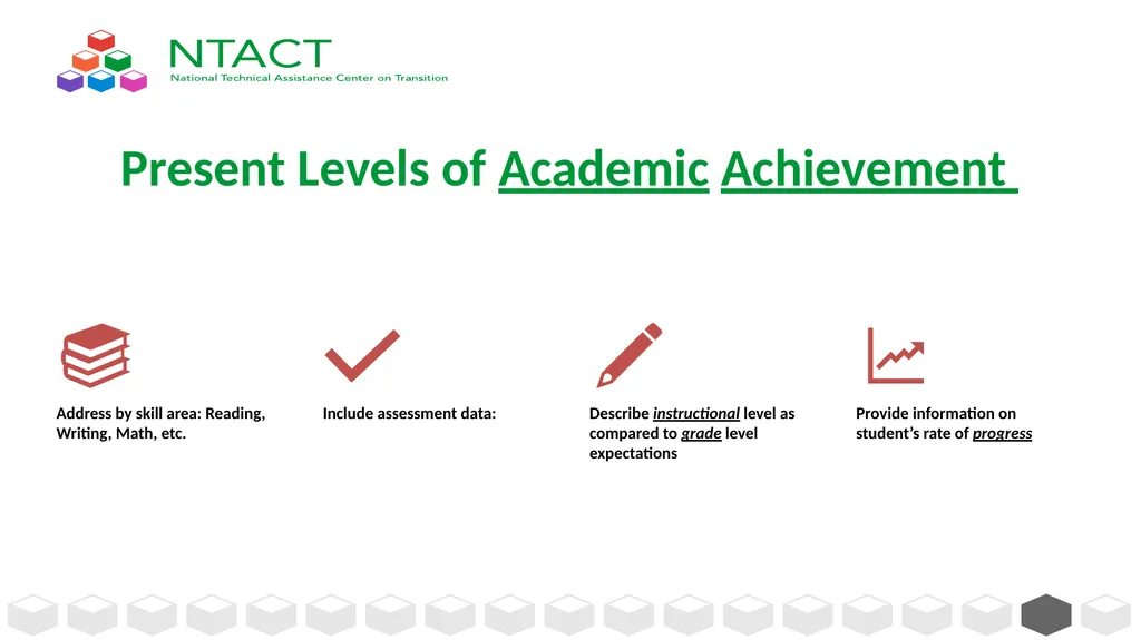 IEP Development and Implementation Considerations - slide 21 of 61