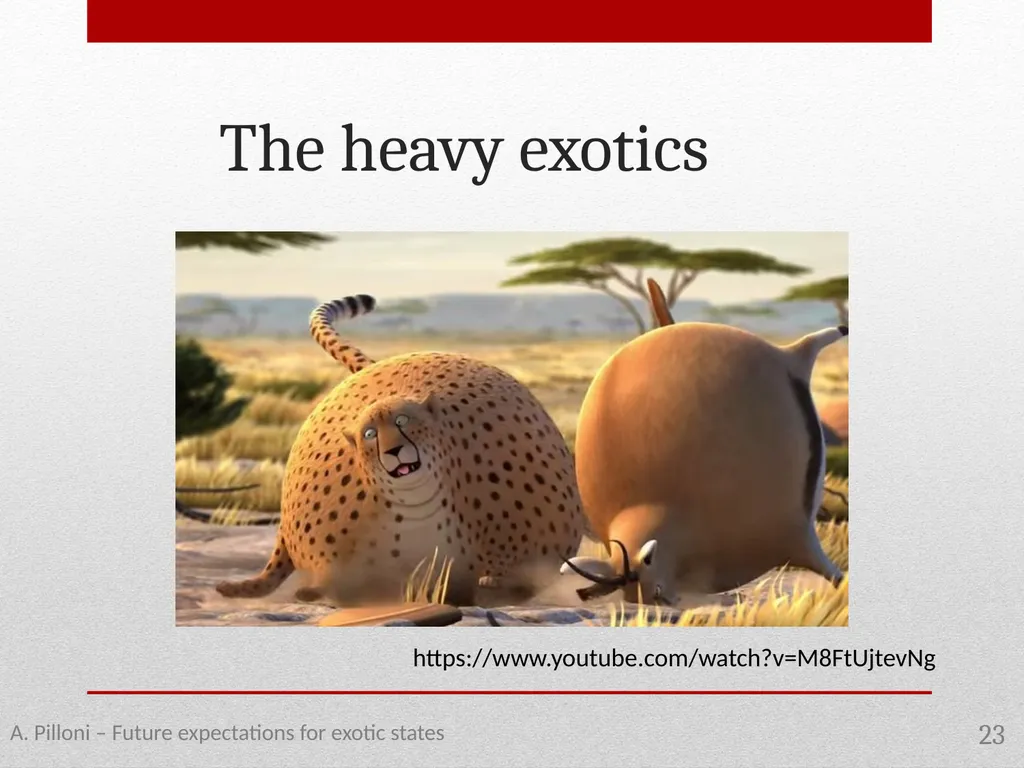 Future expectations for exotic states Alessandro - slide 23 of 38