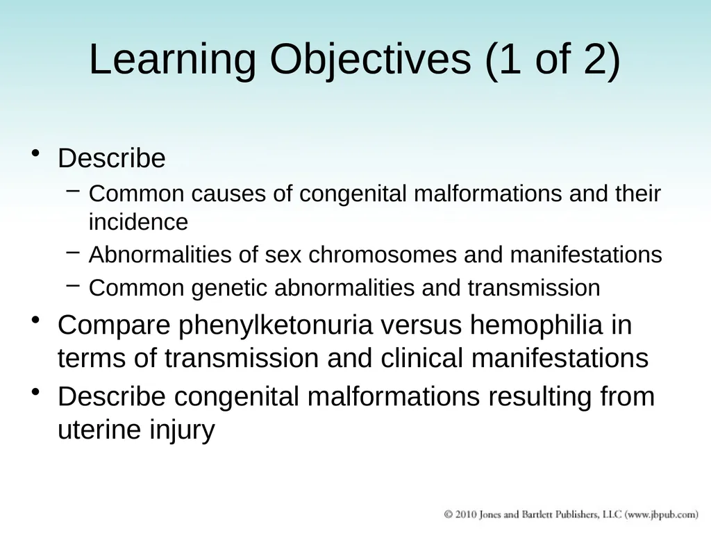 Chapter 9 Congenital and Hereditary Diseases - slide 2 of 50