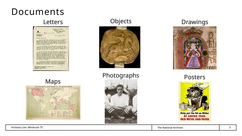 Archives Live: Windrush 75 What can documents - slide 3 of 12