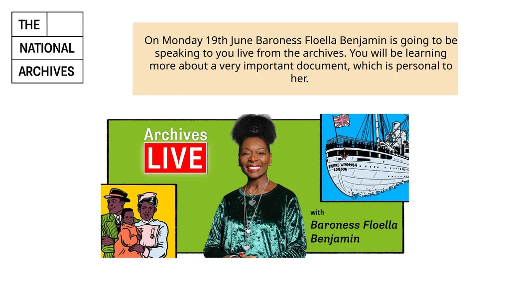 Archives Live: Windrush 75 What can documents - slide 11 of 12