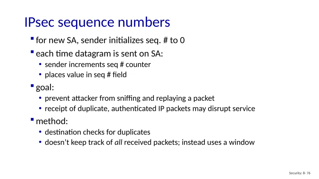 Computer Networking: A Top-Down Approach 8th - slide 76 of 113