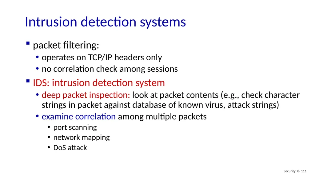 Computer Networking: A Top-Down Approach 8th - slide 111 of 113