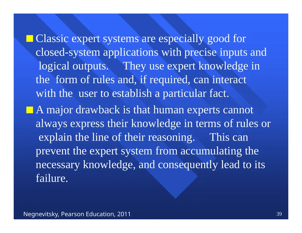 Lecture 1 Introduction to knowledge-base - slide 39 of 48