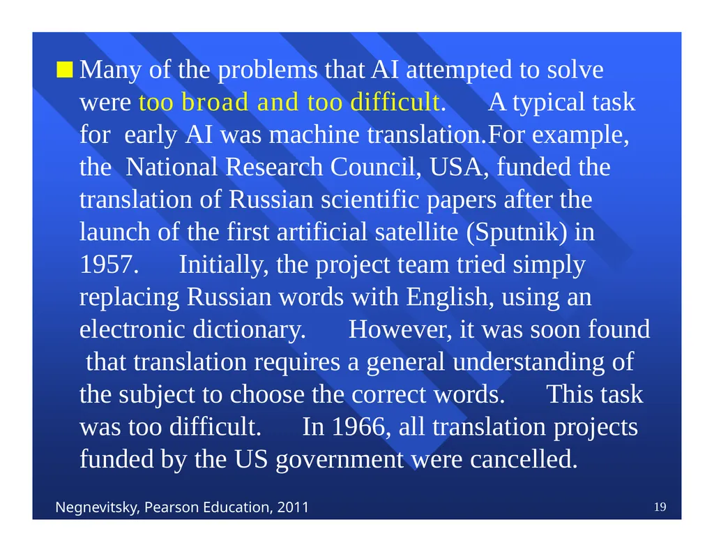 Lecture 1 Introduction to knowledge-base - slide 19 of 48