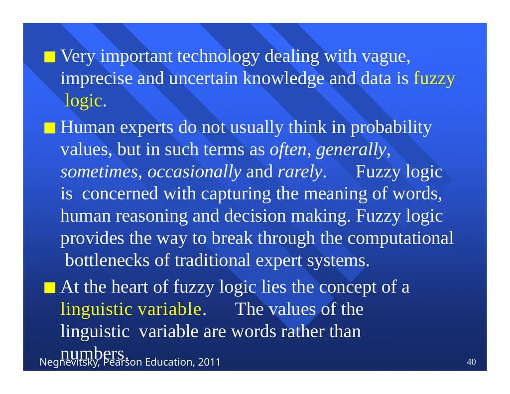 Lecture 1 Introduction to knowledge-base - slide 40 of 48