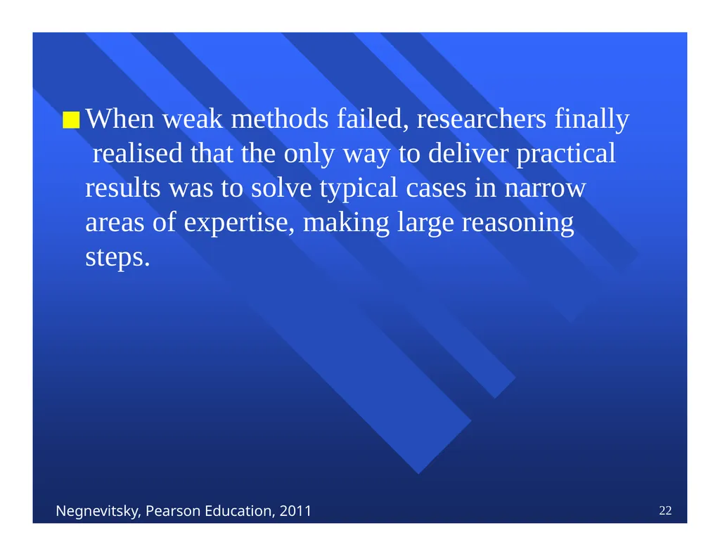 Lecture 1 Introduction to knowledge-base - slide 22 of 48