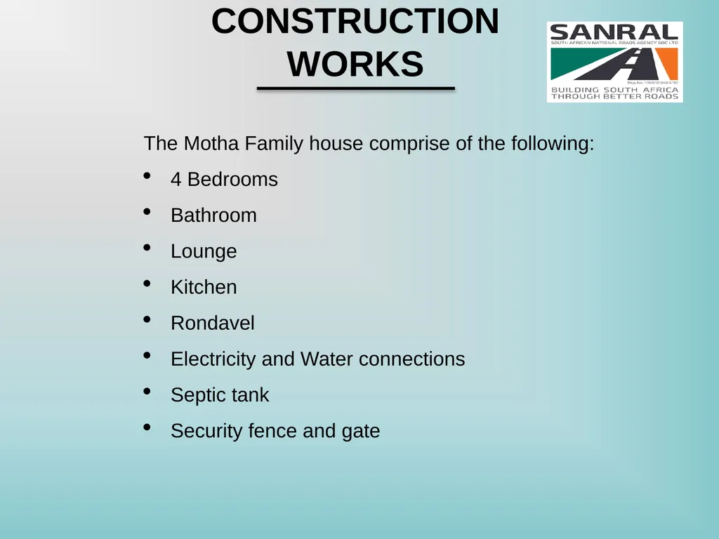 CONTRACT NR. SANRAL C002-048-2024/1 Relocation of - slide 20 of 38