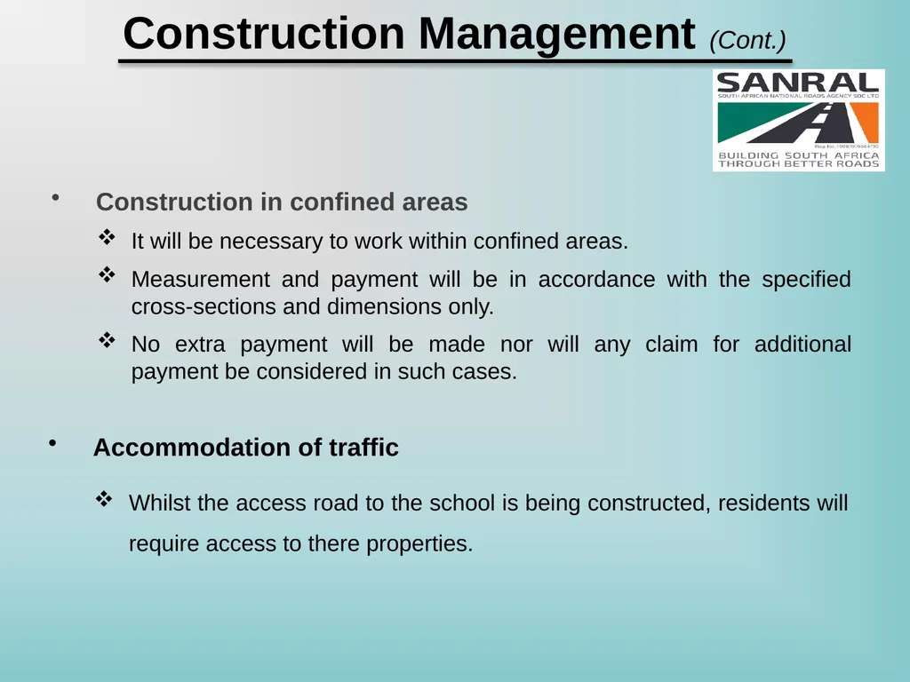 CONTRACT NR. SANRAL C002-048-2024/1 Relocation of - slide 31 of 38