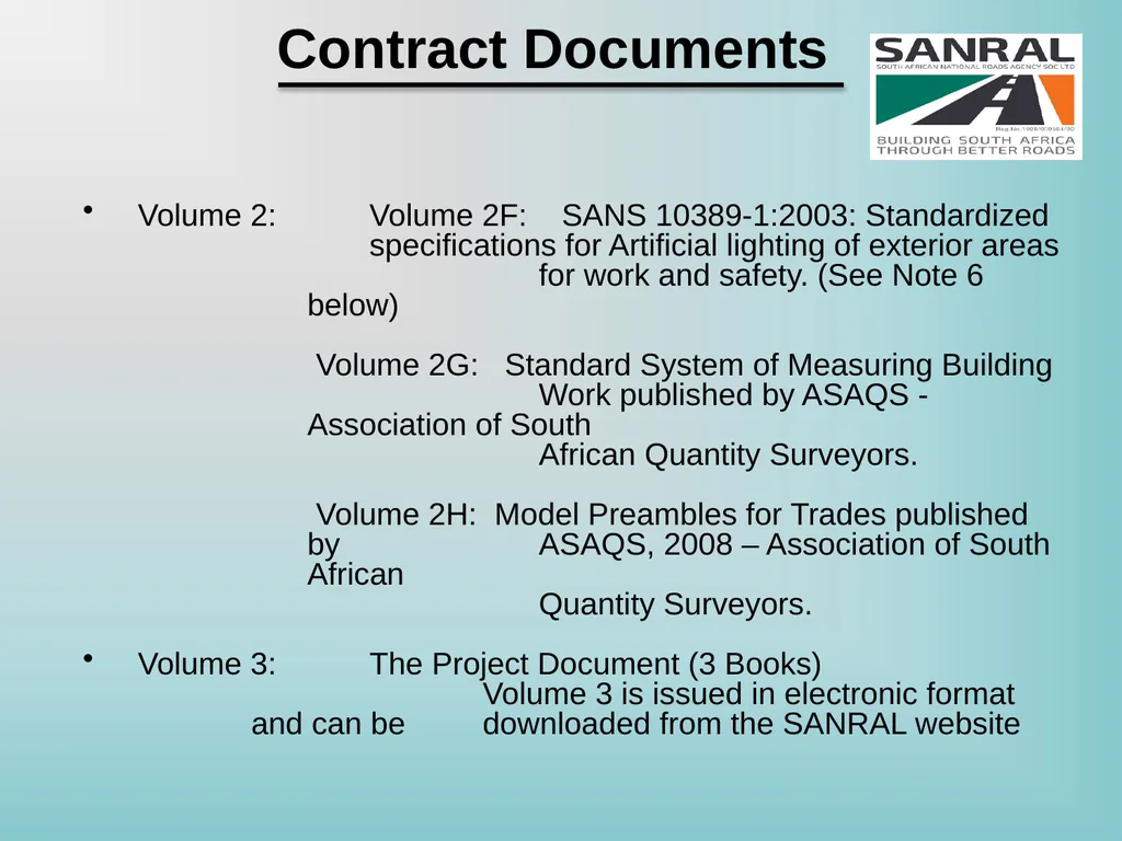 CONTRACT NR. SANRAL C002-048-2024/1 Relocation of - slide 8 of 38