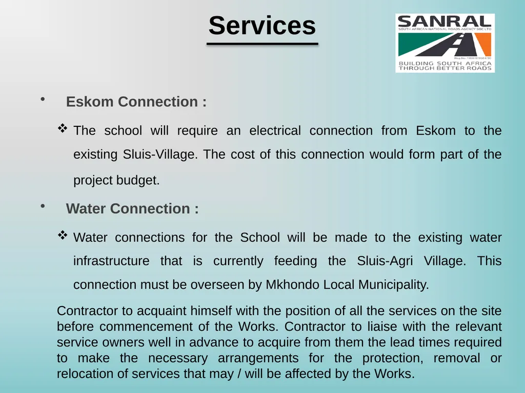 CONTRACT NR. SANRAL C002-048-2024/1 Relocation of - slide 29 of 38