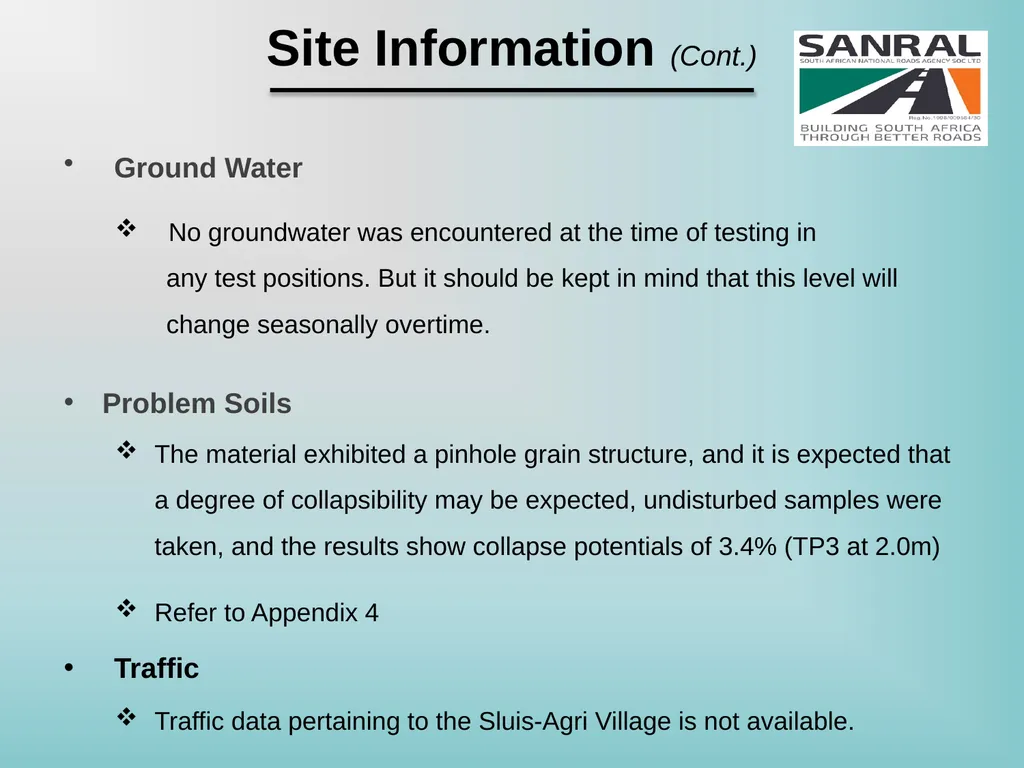 CONTRACT NR. SANRAL C002-048-2024/1 Relocation of - slide 11 of 38