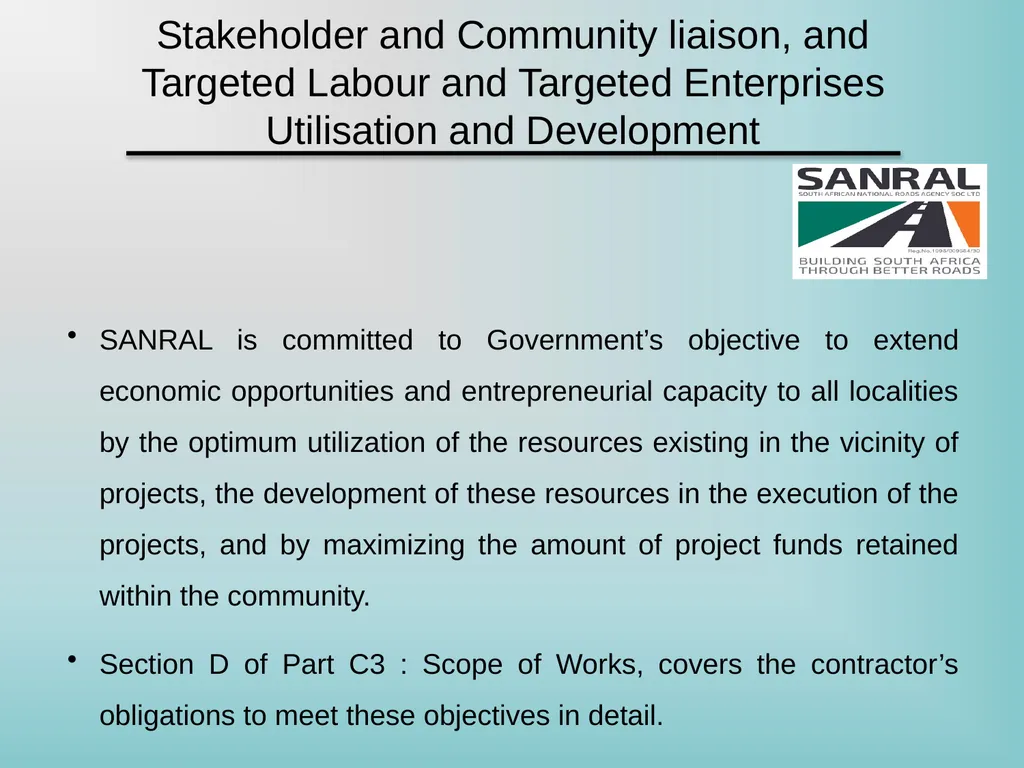 CONTRACT NR. SANRAL C002-048-2024/1 Relocation of - slide 32 of 38