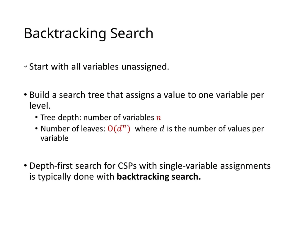 CS 5/7320 Artificial Intelligence Constraint - slide 13 of 18