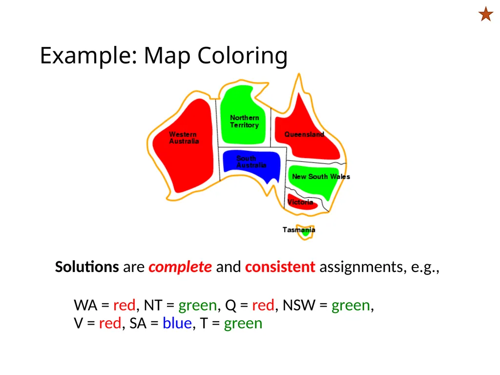 CS 5/7320 Artificial Intelligence Constraint - slide 5 of 18