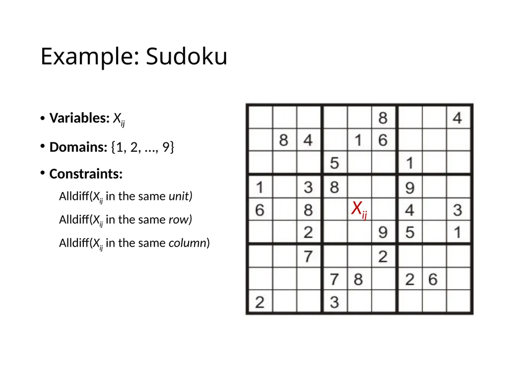 CS 5/7320 Artificial Intelligence Constraint - slide 8 of 18