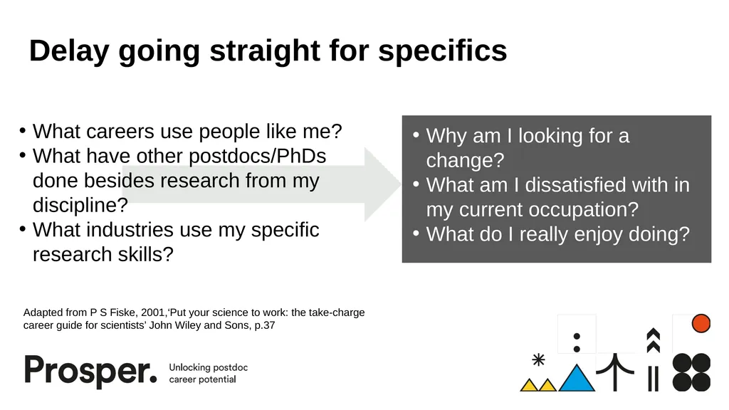 Self-assessment tools: Knowing me, knowing what to - slide 24 of 38