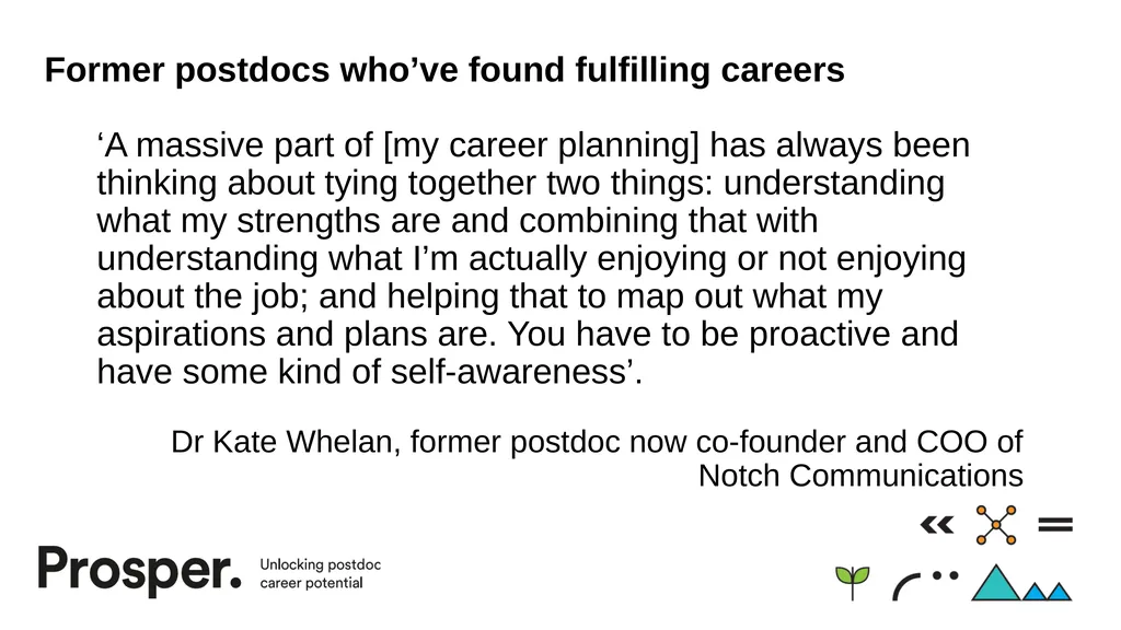 Self-assessment tools: Knowing me, knowing what to - slide 27 of 38