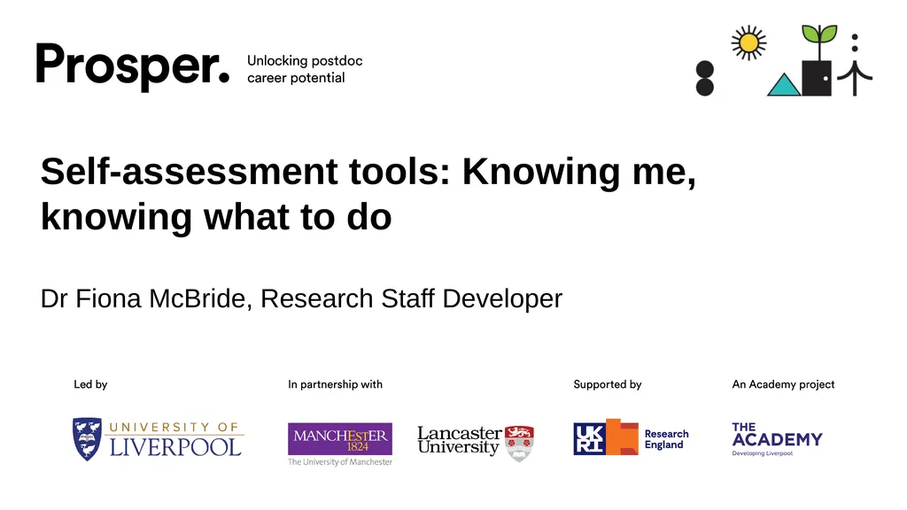Self-assessment tools: Knowing me, knowing what to - slide 3 of 38