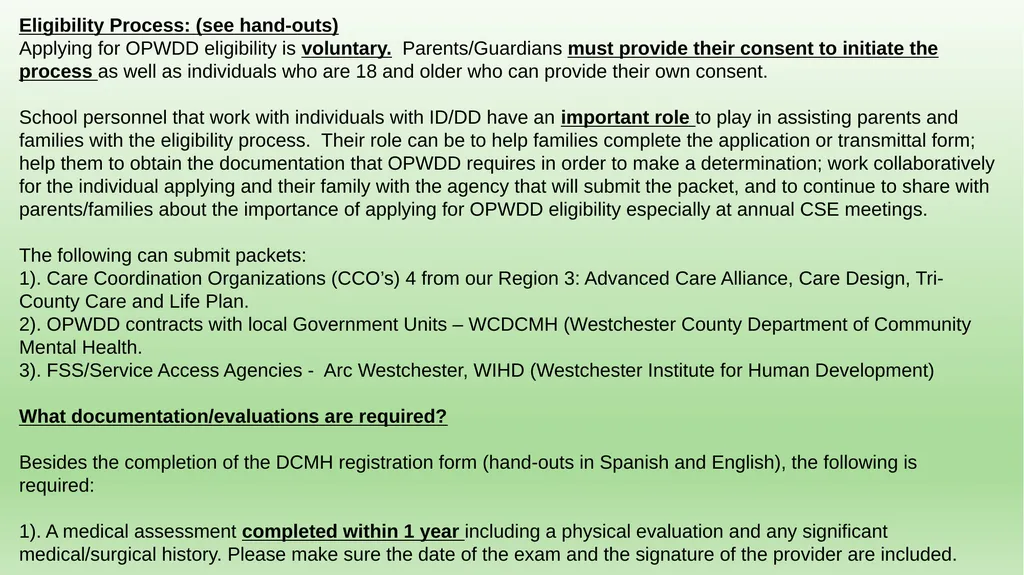 NY State Office for People with Developmental - slide 4 of 17