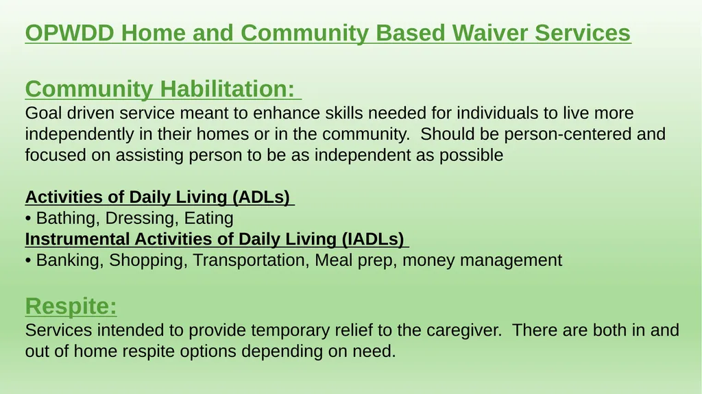 NY State Office for People with Developmental - slide 12 of 17