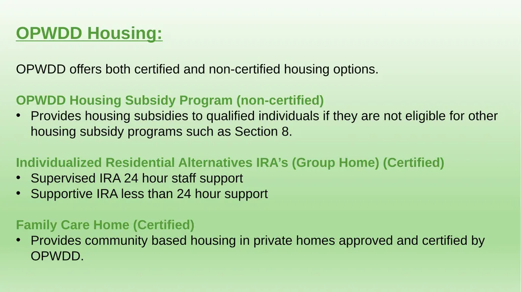 NY State Office for People with Developmental - slide 11 of 17