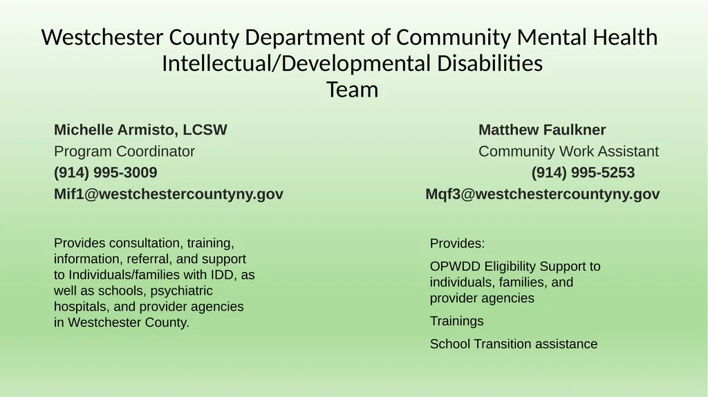 NY State Office for People with Developmental - slide 15 of 17