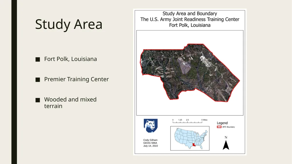 Field Artillery Site Suitability Analysis Captain - slide 13 of 21
