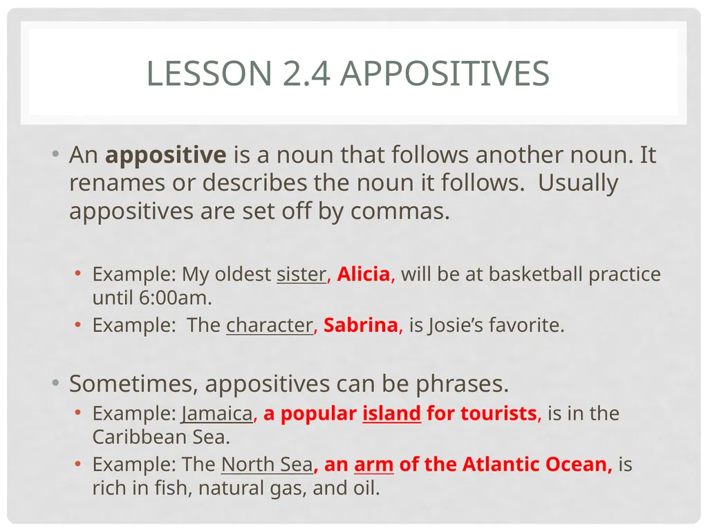 Grade 6 Grammar Studies Unit 2: Nouns Unit - slide 10 of 16