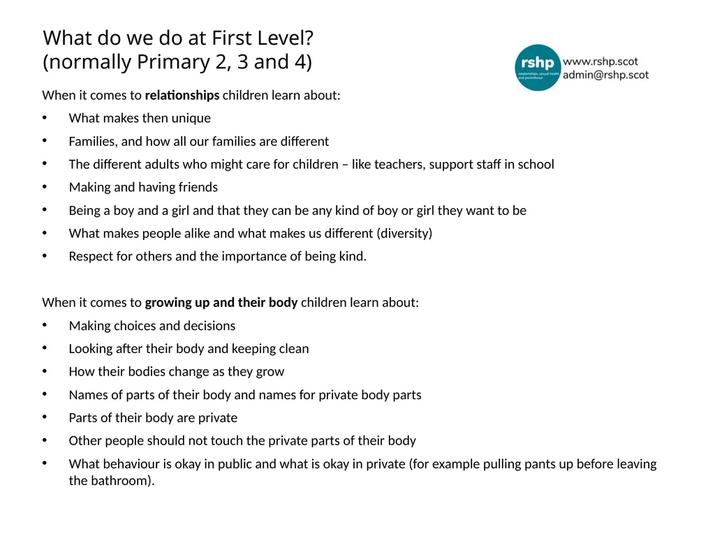 https://rshp.scot A national teaching and learning - slide 9 of 20