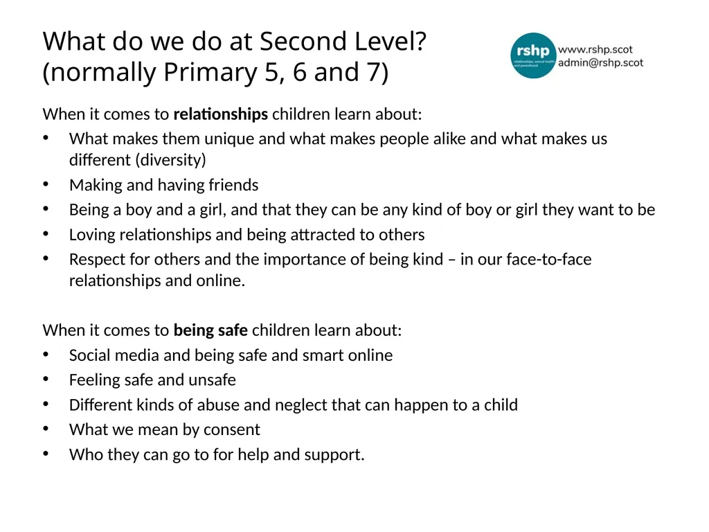 https://rshp.scot A national teaching and learning - slide 11 of 20