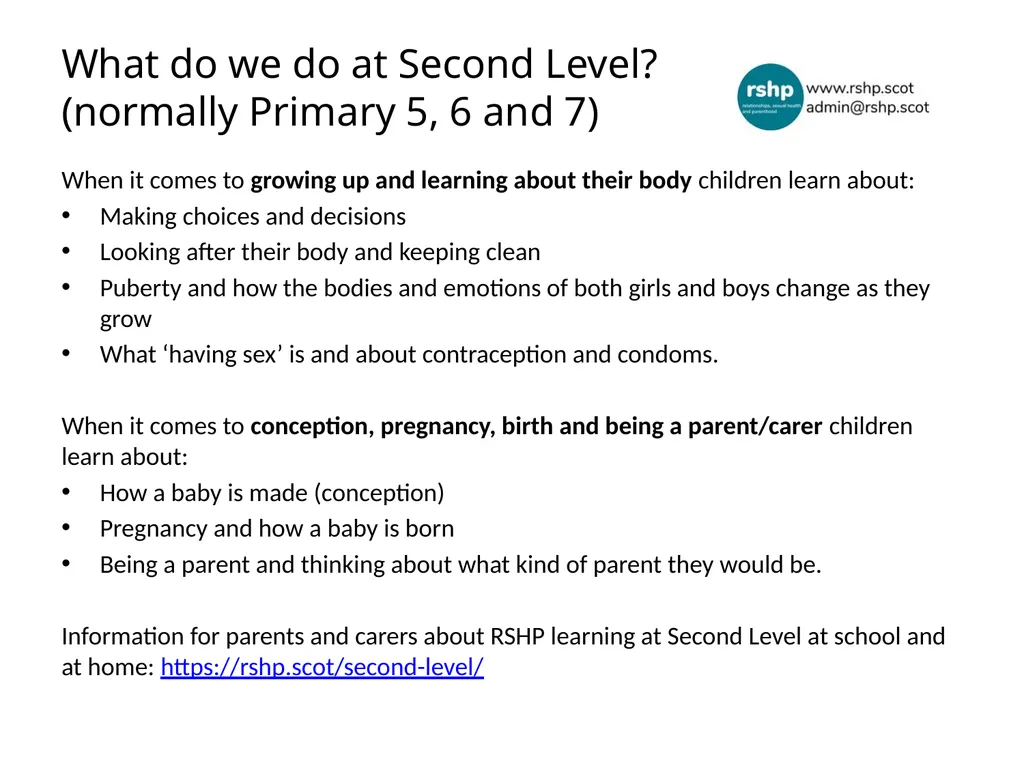 https://rshp.scot A national teaching and learning - slide 12 of 20