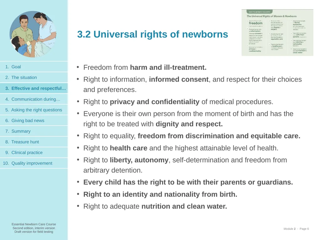 Communication skills 1. Goal and learning outcomes - slide 6 of 23