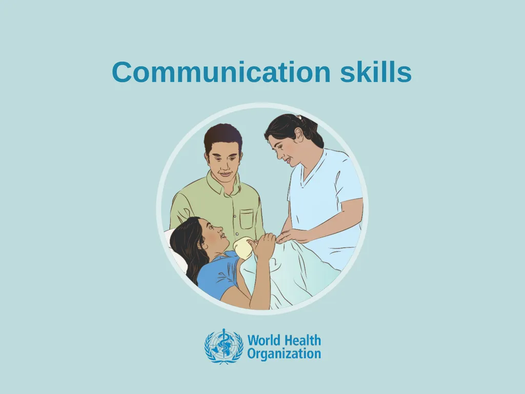 Communication skills 1. Goal and learning outcomes - slide 1 of 23