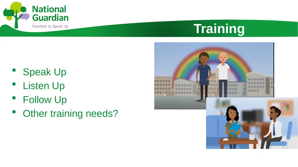 Information Session for Freedom To Speak Up - slide 21 of 24