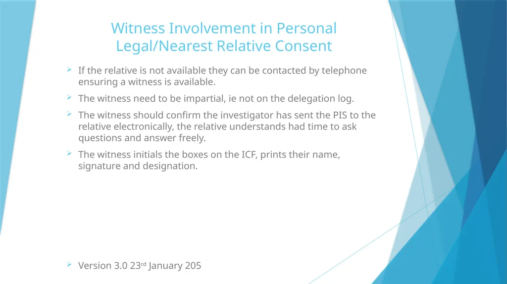 EVIS Informed Consent EVIS Training Video Version - slide 10 of 16