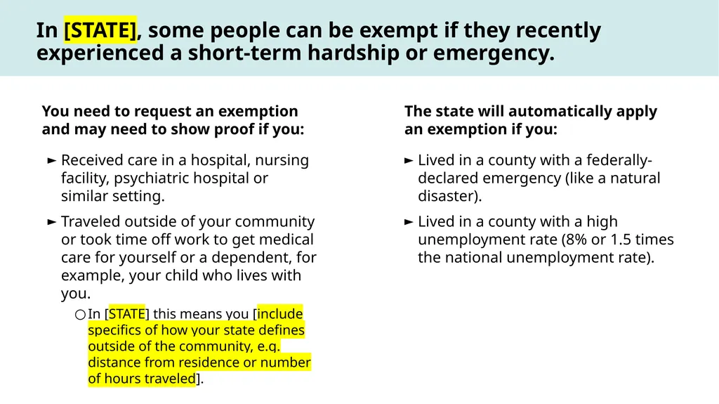 How to Talk About Medicaid Work Reporting - slide 12 of 30